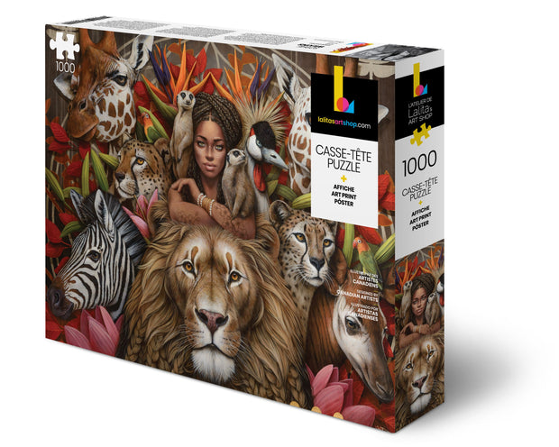 1000 Pieces Jigsaw Puzzle Safari