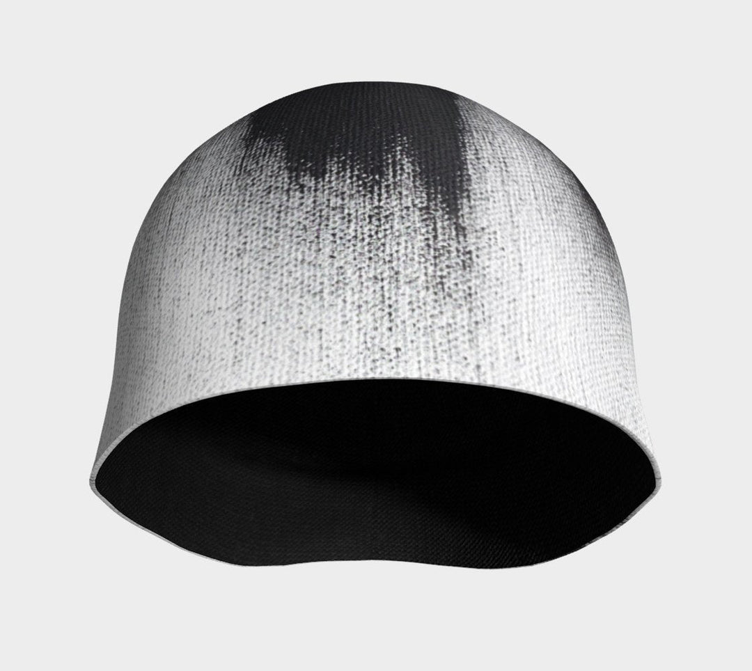 Interior view of the beanie revealing the black bamboo lining.