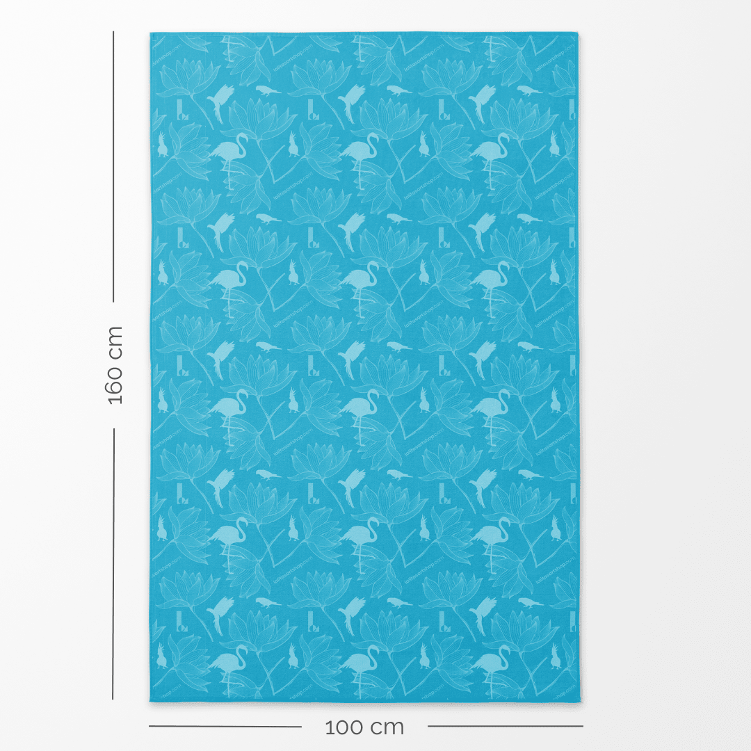 Dimensions of the BLU XL Microfiber Towel&