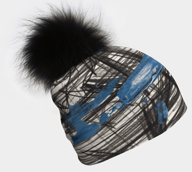 The unique Expressive Sketch Beanie features a removable pompom that makes it a perfect 2-in-1 tuque all year round.