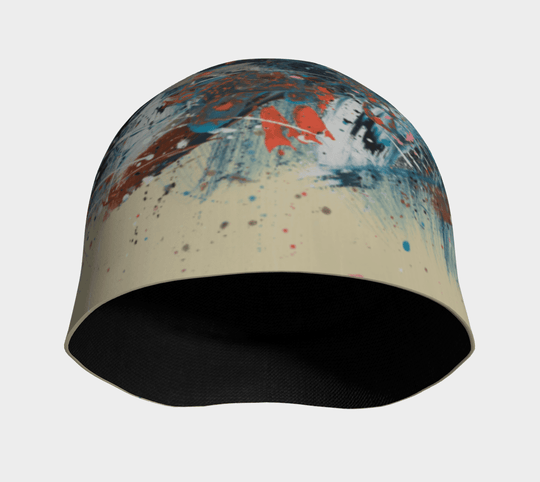 Interior view of the Sphénédon Beanie, showing the dark bamboo lining.