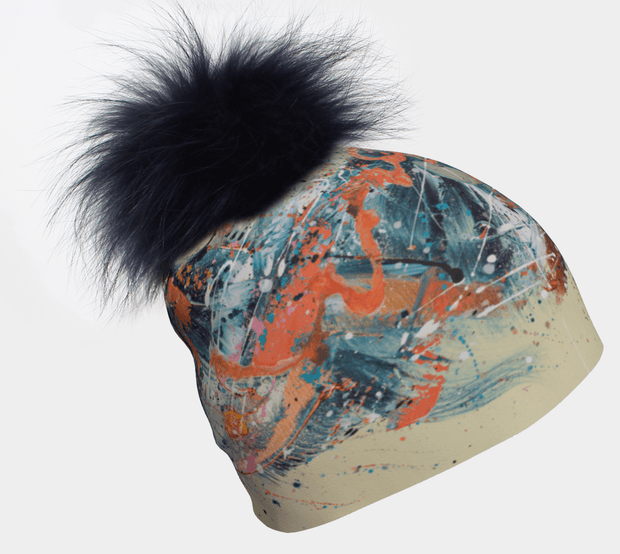 Lalita's Art Shop sporty bamboo hats are specially designed to provide excellent breathability plus offers different styling options with its removable fur pompom