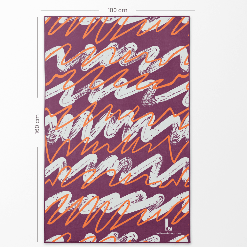 Tulips – XL Reversible Artistic Towel