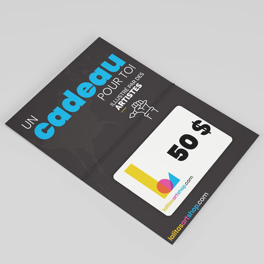 Une carte cadeau Lalita&
