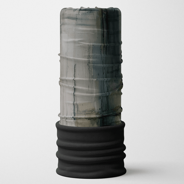 A classic Green and Gray tubular scarf with multiple possibilities that will go with everything, no matter your favorite winter sport or outdoor activity