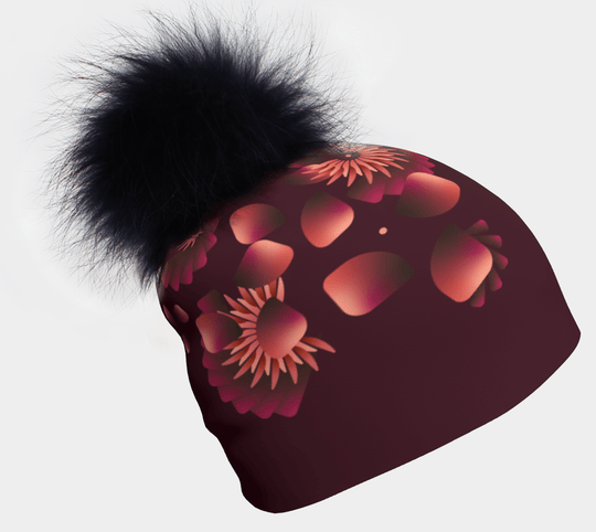 Tuque Sunflower Red pour femmes et fillettes